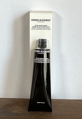 SEALED GROWN ALCHEMIST Detox Night Cream 1.35 fl oz PEPTIDE-3 ECHINACEA