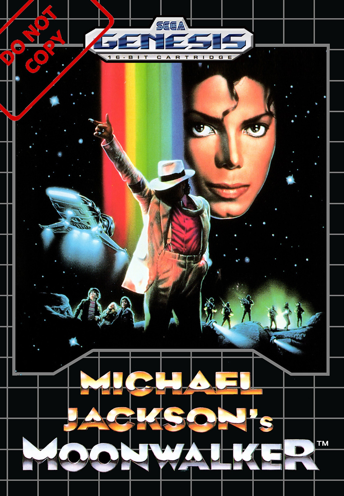 Michael Jackson Moonwalker Sega Vintage Style Reprint POSTER