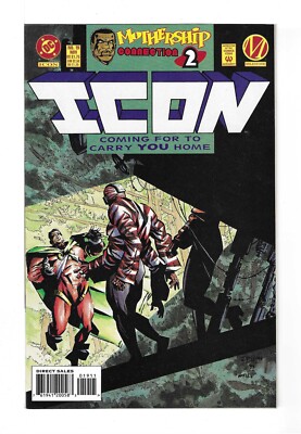 ICON #19 --- MOTHERSHIP CONNECTION! HI-GRADE! Milestone (DC) Comics! 1994! NM-