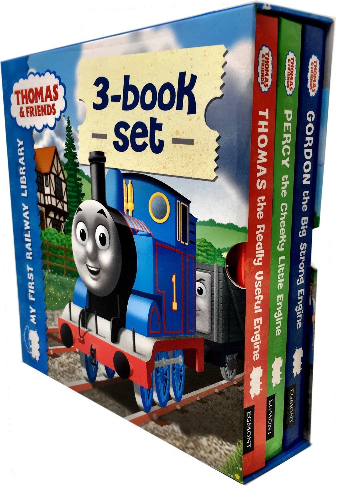 Details About Thomas Friends My First Railway Library Collection 3 Books Box Set - 