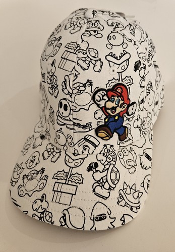 Super Mario Nintendo Games Hat Cap A Flex Fit One Size Fits