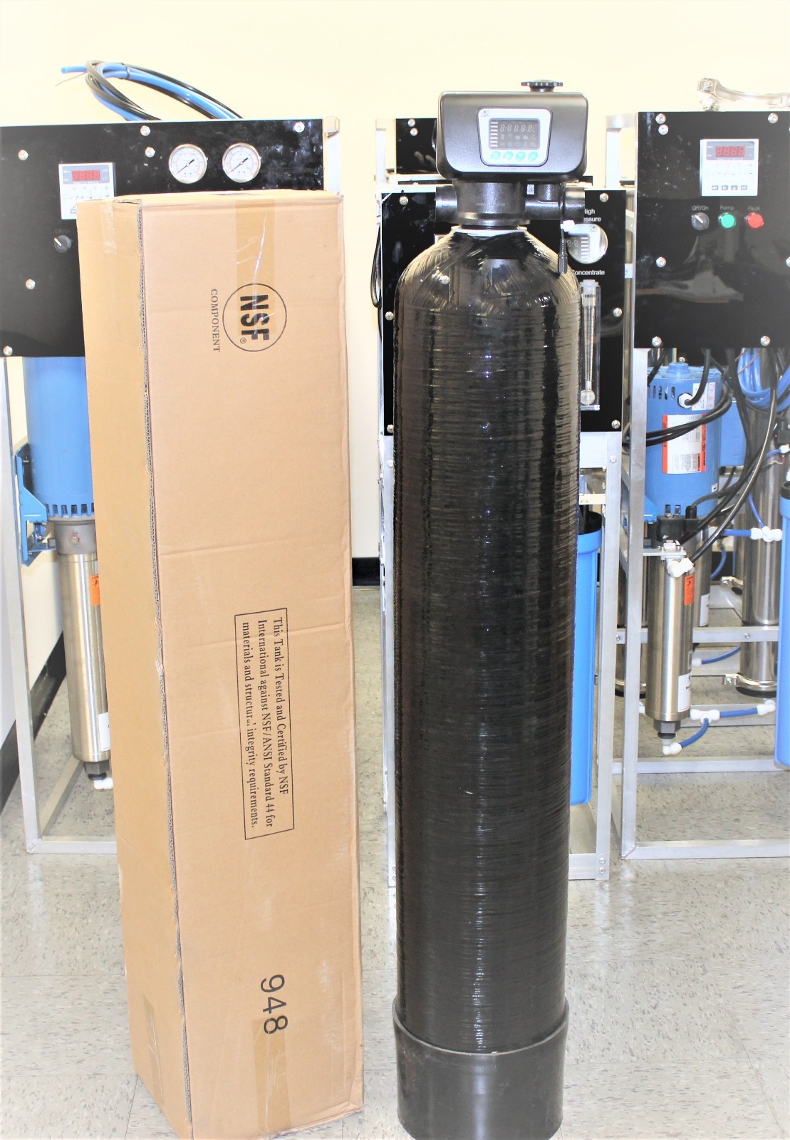 Whole House Water Filter System GAC Carbon 1 Cu Ft Automatic Valve