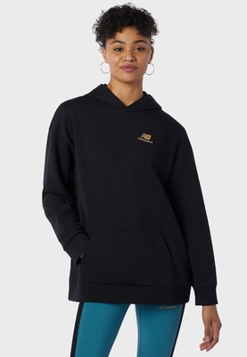 

New Balance Athletics Higher Learning Hoodie Женская черная спортивная толстовка, Черный, New Balance Athletics Higher Learning Hoodie