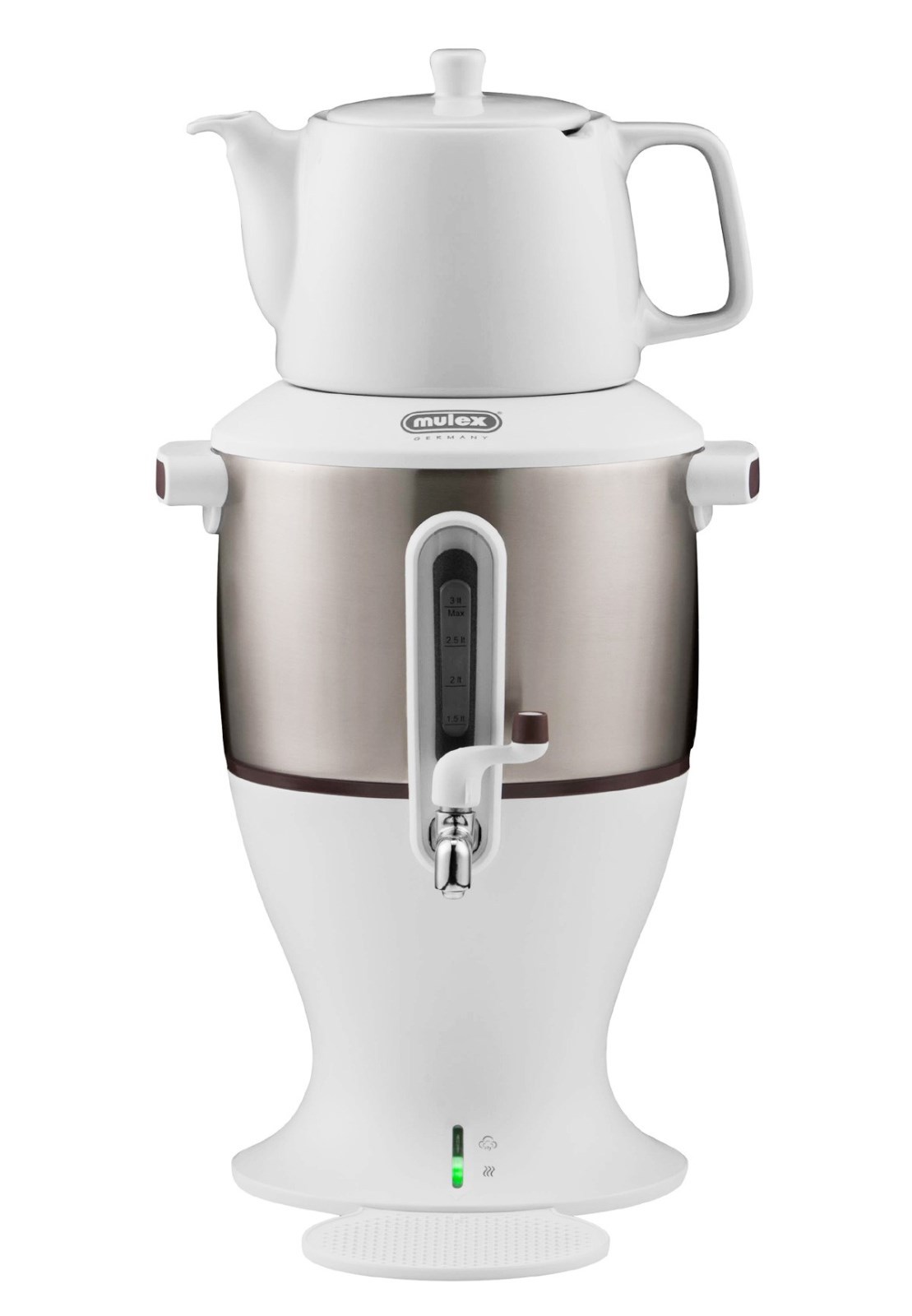 Mulex Electric Samovar Ceramic Teapot kettle Made In Germany