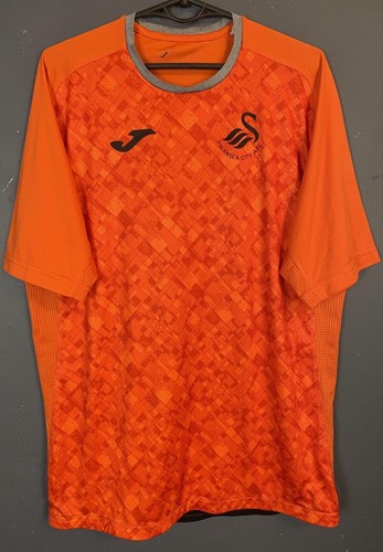 MEN'S FC SWANSEA CITY 2018/2019 TRAINING SOCCER FOOTBALL SHIRT JERSEY SIZE L