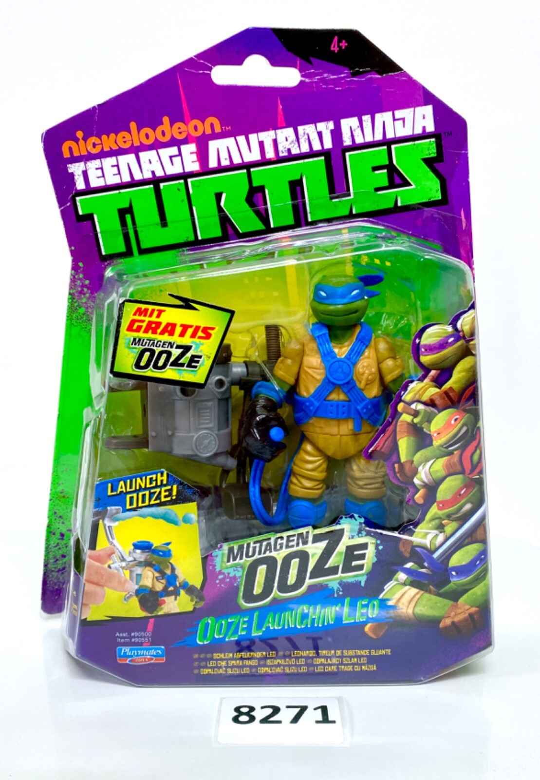タートルズ　Make My Day Leo 1991 TMNT Make My Day Leo Teenage Mutant Ninja Turtles MOC