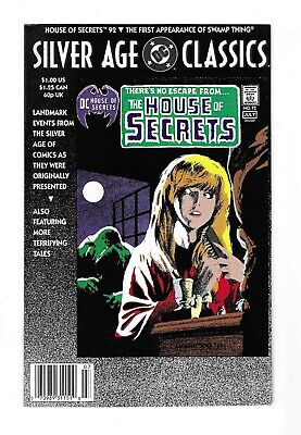 DC SILVER AGE CLASSICS: HOUSE OF SECRETS #92 --- 1ST APP SWAMP THING! 1992! NM-