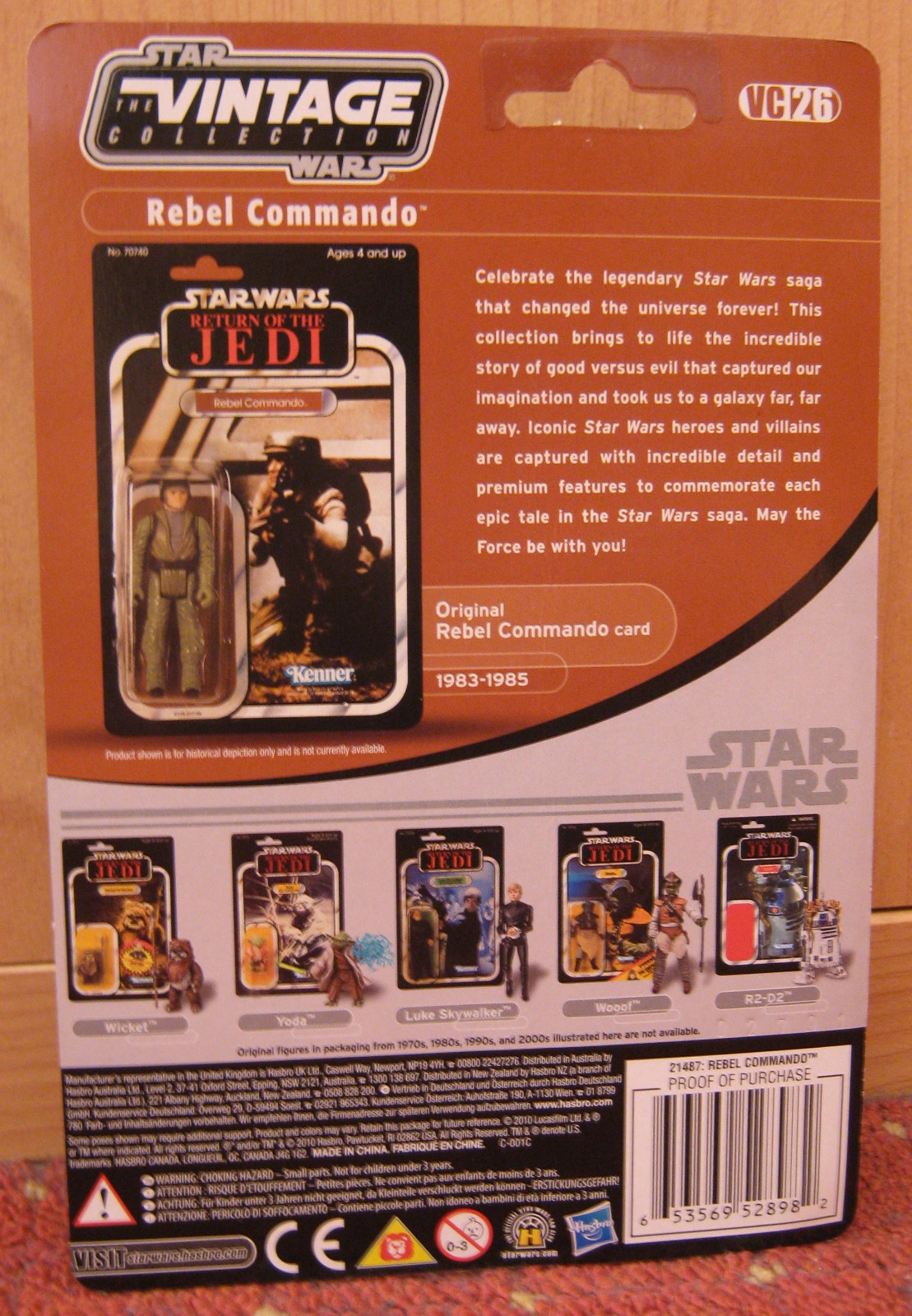 star wars - vintage collection - rebel commando - vc 26 - return