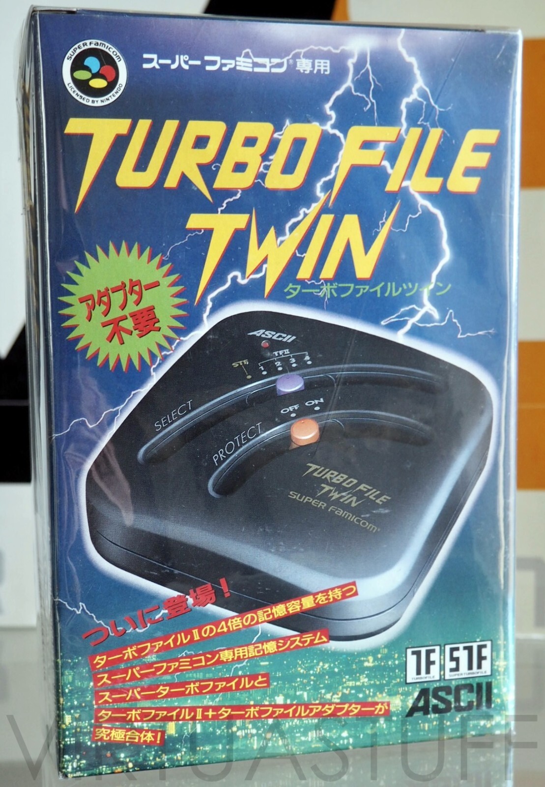 ASCII, Turbo File Twin, Super Famicom, SFC Memory, SNES Japan Market, brand new! ASCII, Turbo File Twin, Super Famicom, SFC Memory, SNES Japan Market, brand new!