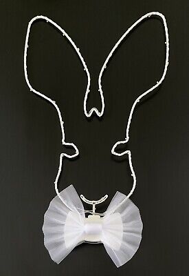 Strala Ostern Hase Leuchte LED Hasenkopf mit Fliege 50cm Hängeleuchte NEU OVP