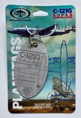 NASA 420 C-121G Super Constellation Bare Metal Skin Planetag #1505 - MotoArt