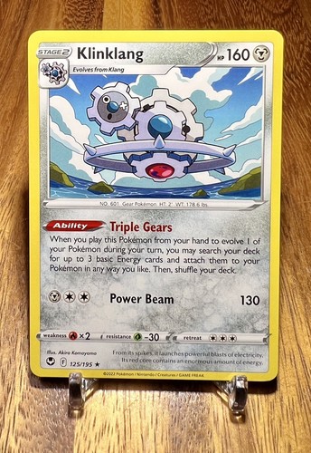 Klinklang 140 ポケモンカード Klinklang Hp 140 Holo #73 Pokemon Card 2016 | eBay