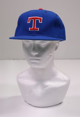 Texas Rangers New Era Pro Model Wool Vintage Baseball Cap Hat 7 3/8