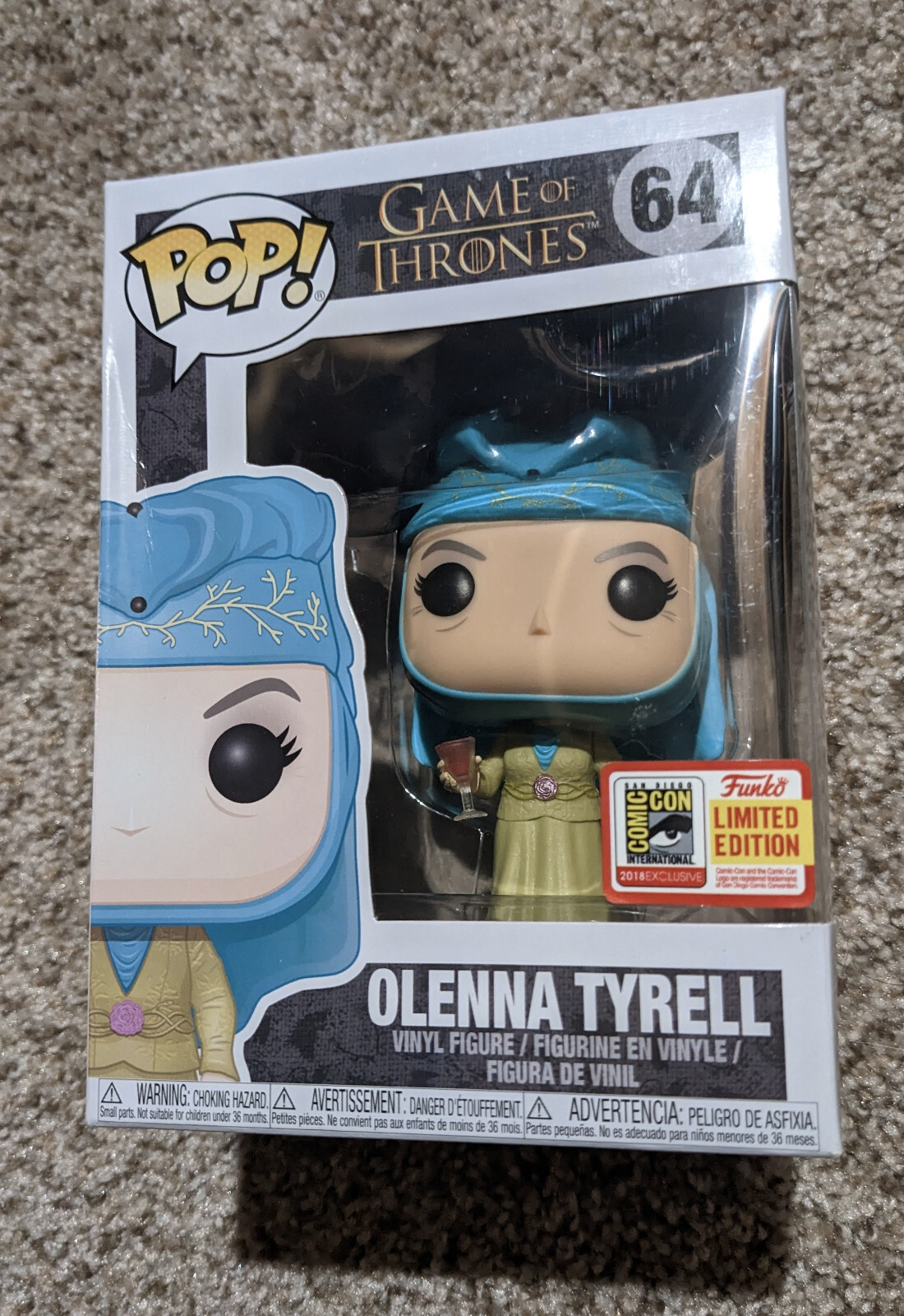 FUNKO pop コミコン限定 オレナ タイレル ゲームオブスローンズ GOT FUNKO pop コミコン限定 オレナ タイレル ゲームオブスローンズ