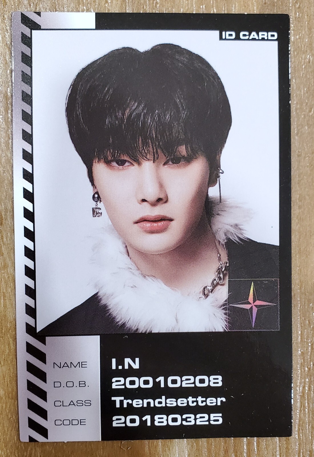 Yang Jeongin I.N Stray Kids ODDINARY OFFICIAL ID Photocard | eBay