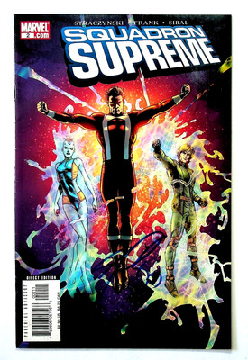 Squadron Supreme #2 Signed by J Michael Straczynski Marvel Comics