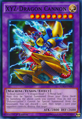 YUGIOH XYZ Dragon Cannon Machine Deck Complete 41 - Cards