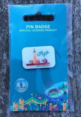 UEFA EURO 2020 Official London Host England Football Enamel Pin Badge BNIB (V2)