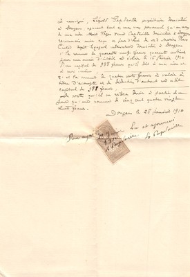 1910   BERTRAND EBRE A CAPEUDU