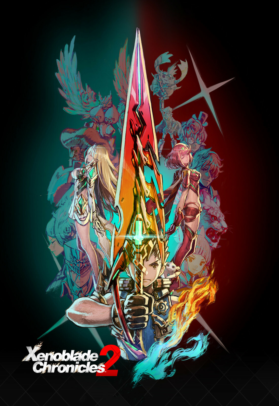 ゼノブレイド2 クリアポスター 20枚セット