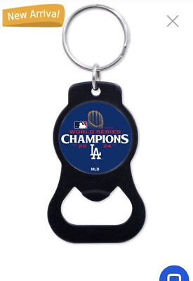 Dodgers Keychain Bottle Opener  2024 World Series Champions  MLB 