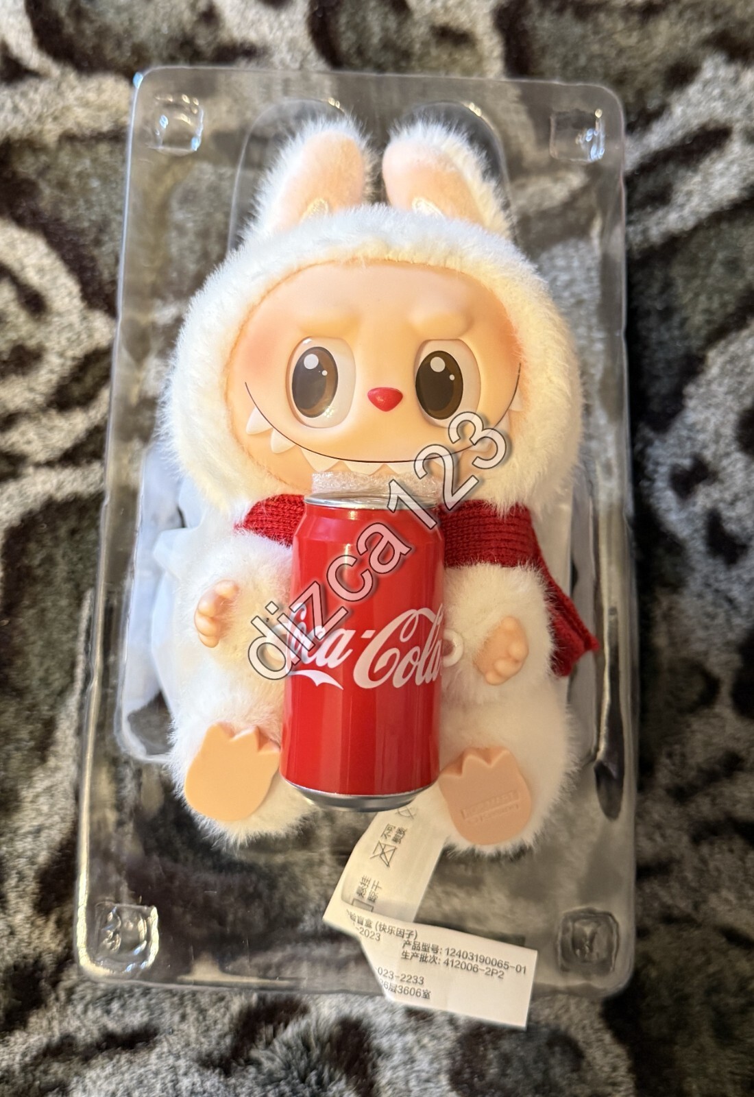 ぬいぐるみ・マスコット LABUBU happiness Buy POP MART Labubu HAPPINESS Plush Doll Keychain – Energy