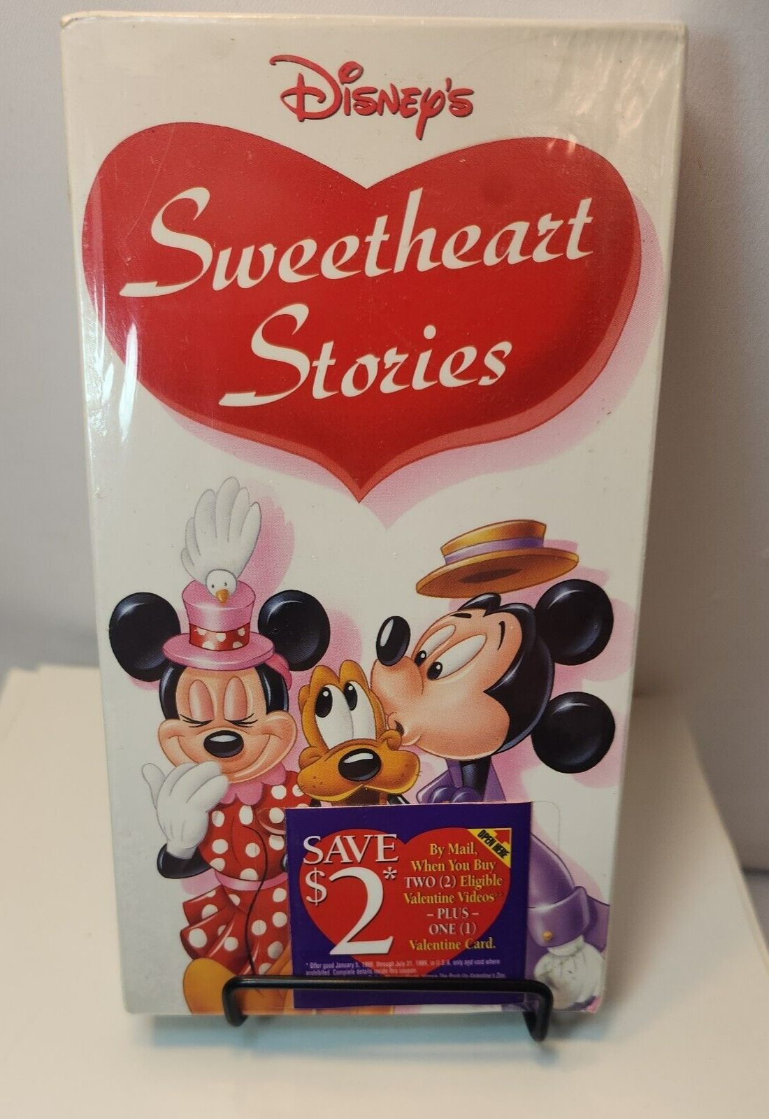Disney's Sweetheart Stories [VHS] Still Sealed Never Opened