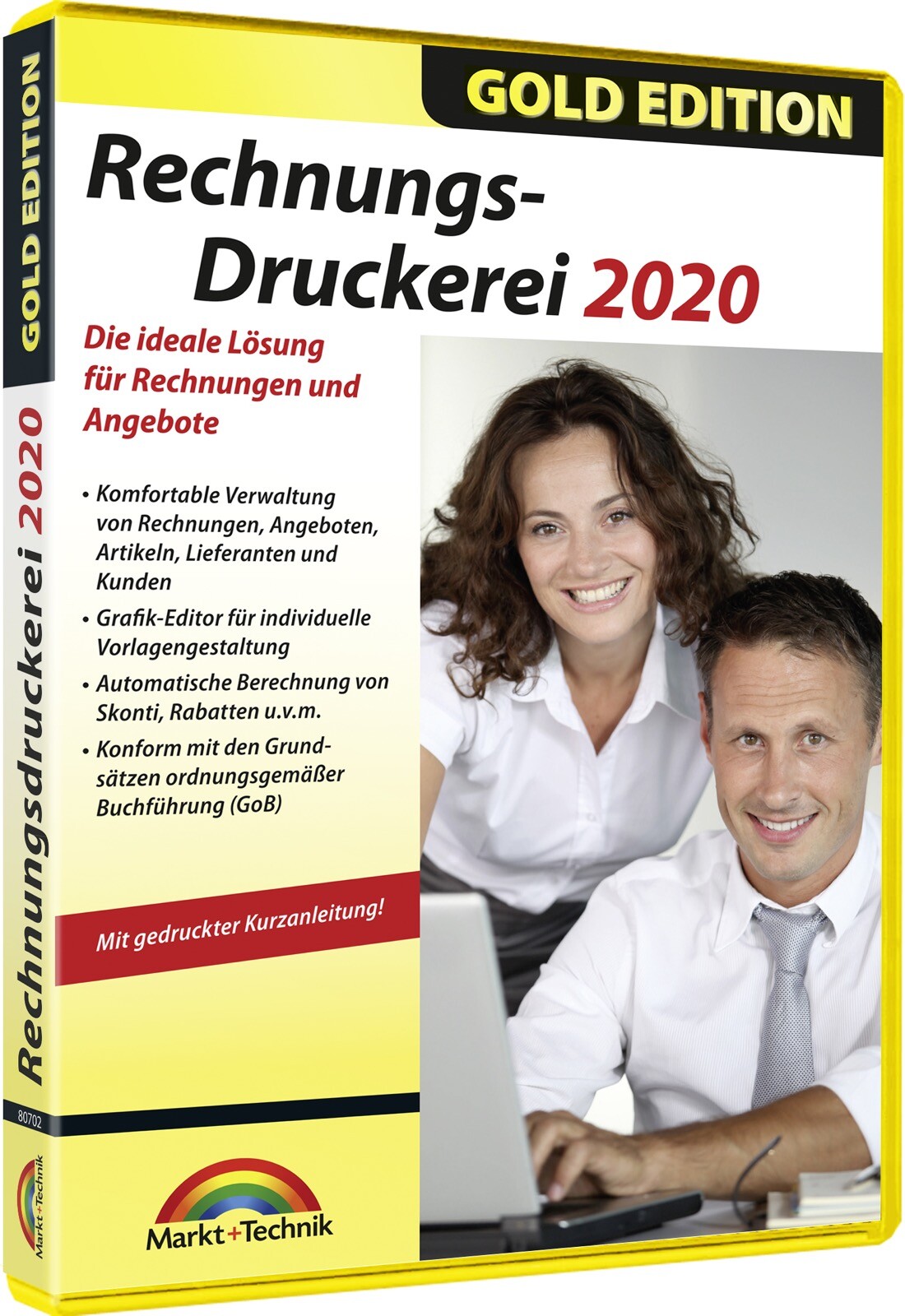 Rechnungs Druckerei 2020 Gold - Angebote, Rechnungen, Artikel & Kundenverwaltung