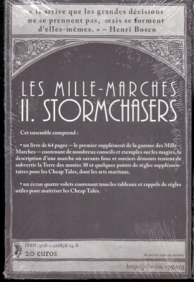 JDR JEU DE ROLE /  JOHN DOE LES MILLE-MARCHES 2 STORMCHASERS