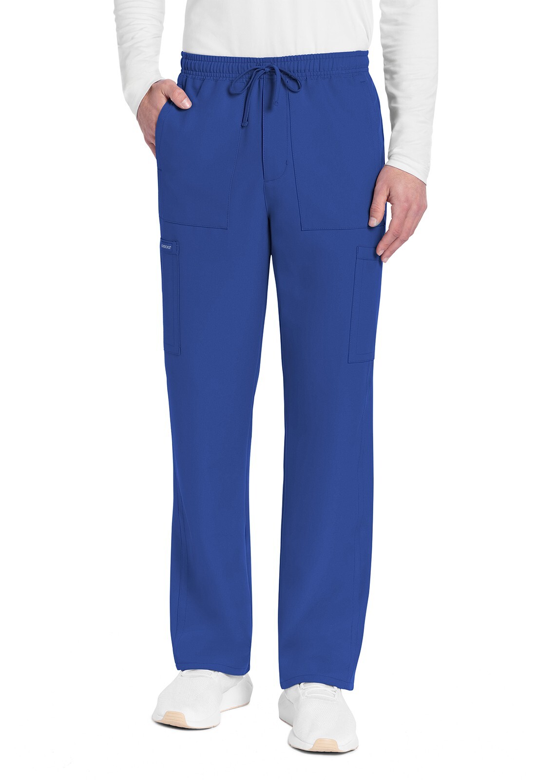 Cherokee Scrubs Men's Mid-Rise Zip Fly Straight Leg Pant
