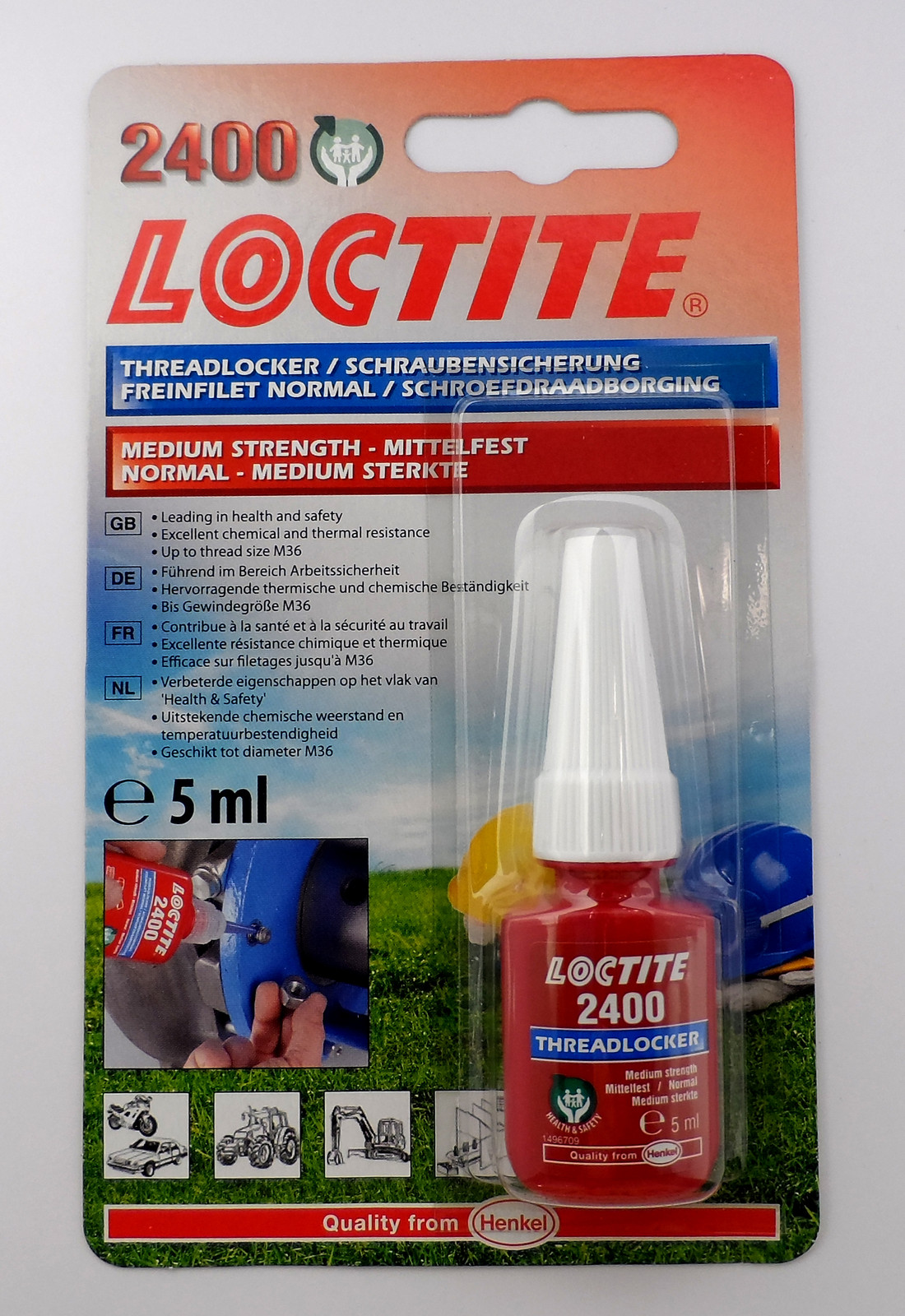 Loctite 2400 Oem Specified Medium Strength Thread Lock & Sealant Stud