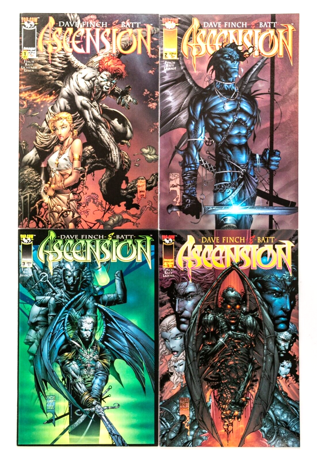 Ascension #1-4 (1997 Top Cow/Image Comics) David Finch & Batt