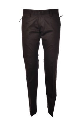 Pre-owned Messagerie - Pants - Male - Brown - 2859720a185308 In See The Description Below