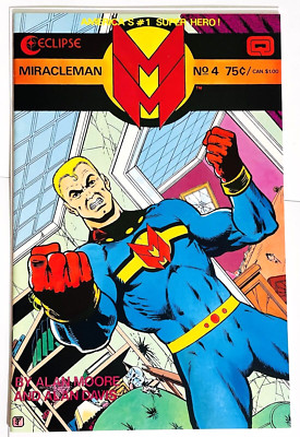 MIRACLEMAN #4 ALAN MOORE 1985 ECLIPSE NM-
