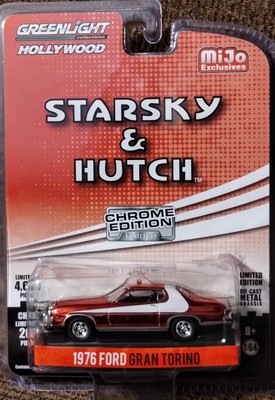 ミニカー 1976 Ford Gran Torino Chrome Edition 1976 Ford Gran Torino Chrome Red Edition 