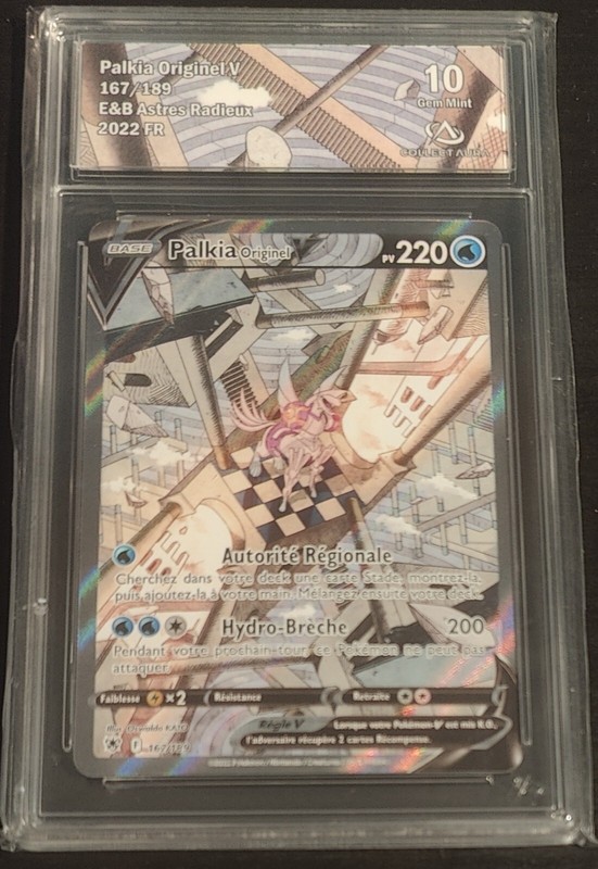 Palkia Originel V Alternative 167/189 Eb10 Astres Radieux Fr Collect Aura 10