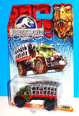 Matchbox 2015 Jurassic World Series Mauler Hauler Dark Green