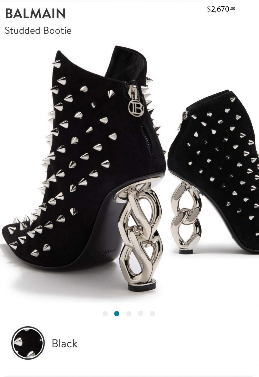 Balmain Shoes / Size 7.5 / New In Original Package High Balmain Shoes / Size 7.5 / New In Original Package High