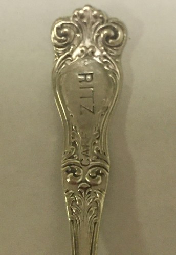 Ritz Cafe Demitasse Vintage Spoon Collectible