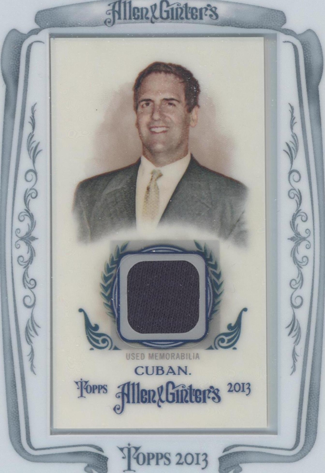 2013 Topps Allen & Ginter's - Mark Cuban #NBR-MC