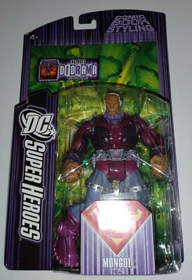MONGUL DC Super Heroes Mattel 6'' figure Diorama SUPERMAN Green Lantern villain