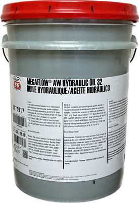 Phillips 66 Megaflow AW 32 Hydraulic Oil; 5 gallon pail; R&O compatible