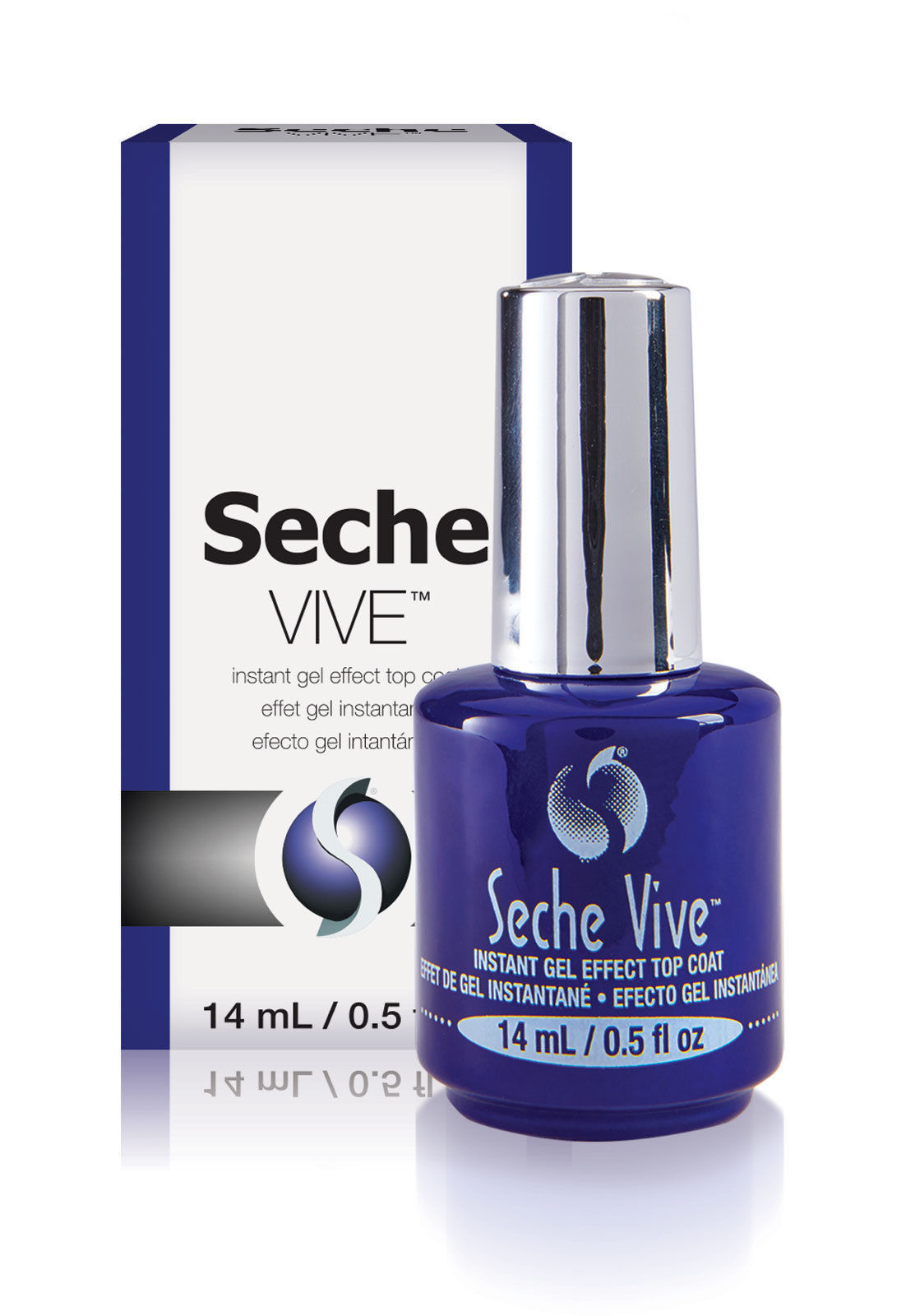 Top effect. Top gel effect.