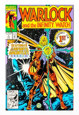 Warlock and the Infinity Watch #1 (1992 Marvel) Premiere Issue! Jim Starlin! NM-