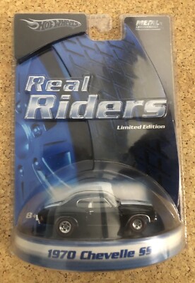 Hot Wheels Kmart Exclusive Real Riders 1970 Chevelle SS * Super Fast Ship * 23A