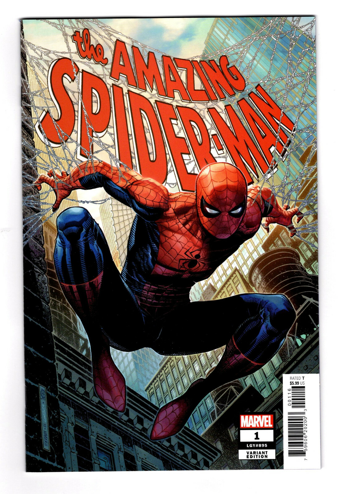 AMAZING SPIDER-MAN #1 (1:50) JIM CHEUNG VARIANT Marvel 2022