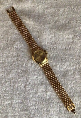 Ladies New GENEVA Quartz Gold Tone Watch RW1509