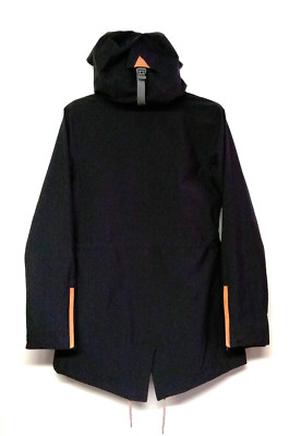 Pre-owned Holden Snow Women's Fishtail Parka Snowjacket - Black - Size Small -