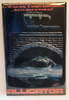 Alligator Movie Poster MAGNET 2''x3'' Refrigerator Locker