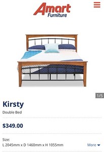 amart furniture baby cot